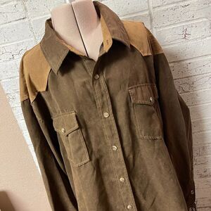 Bit & Bridle Brown Outdoor Long Sleeve Shirt XL
